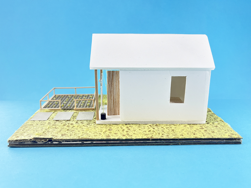 建築模型 建築模型】オーソドックスな寄棟の家【スライドショー】No.051